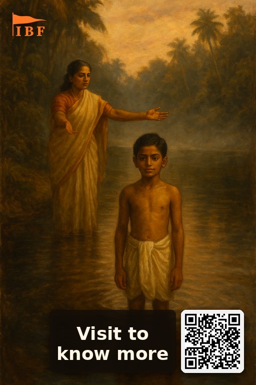 The Periyar river at Kaladi — Shankara's birthplace.
